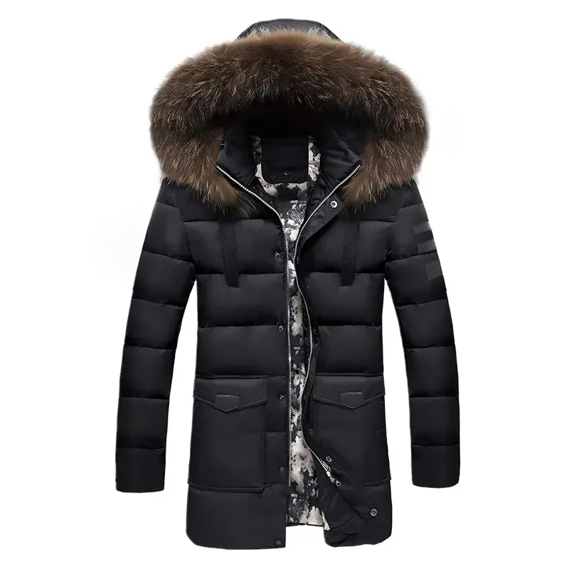 Arctino - Parka Winterjacke Herren – Winddicht, Wasserabweisend, Perfekt für Wintertage