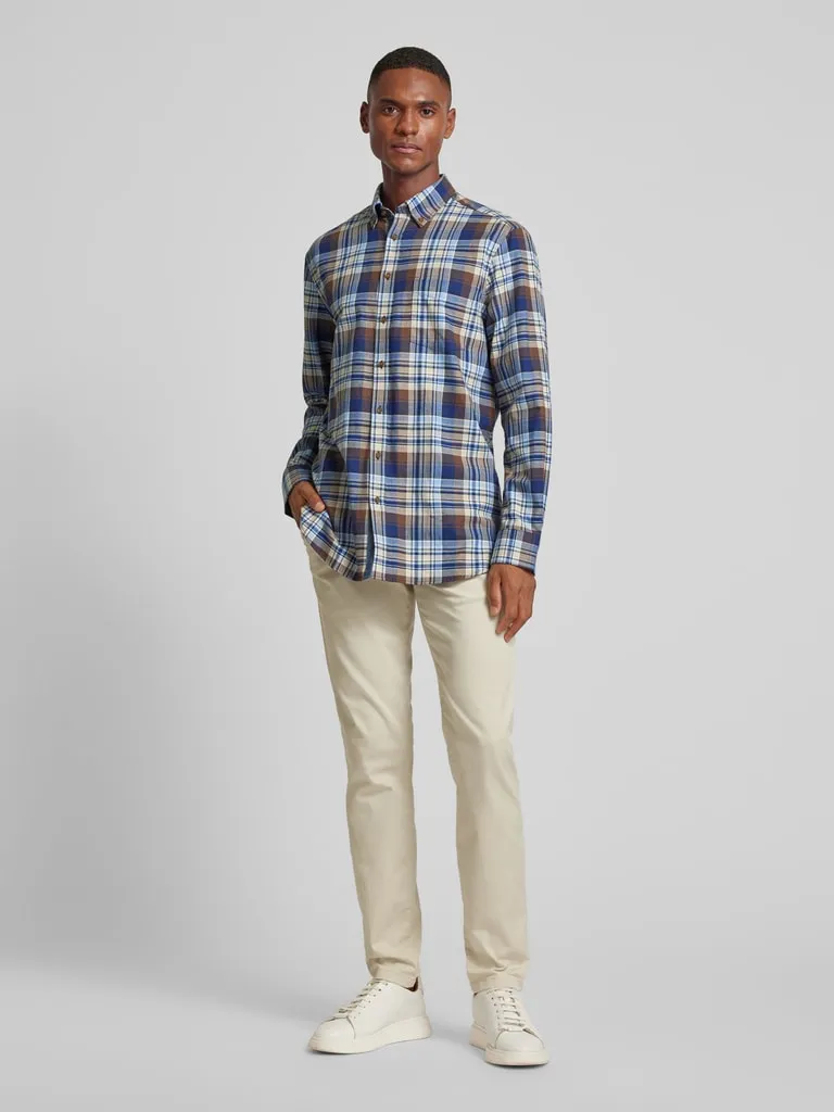 Christian Berg Men Freizeithemd mit Button-Down-Kragen (ecru) online kaufen