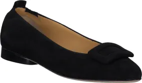 Damen-Ballerinas aus Leder 103002024703 (Schwarz)