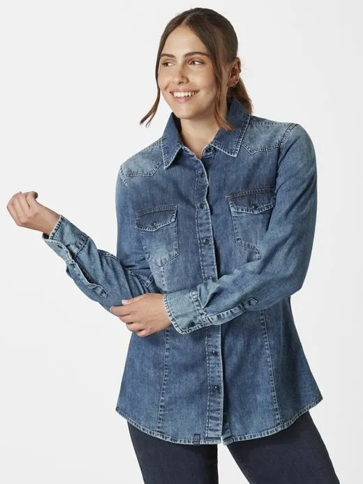 Damen Jeanshemd - Regular Fit