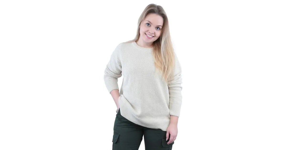 Damenpullover BUSHMAN WYUNA beige L