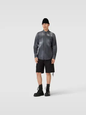 Dsquared2 Slim Fit Jeanshemd im Used-Look (black) online kaufen