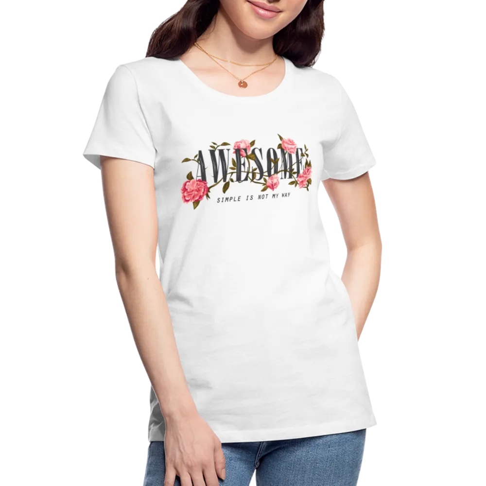 Frauen Awesome Shirt Premium Bio T-Shirt