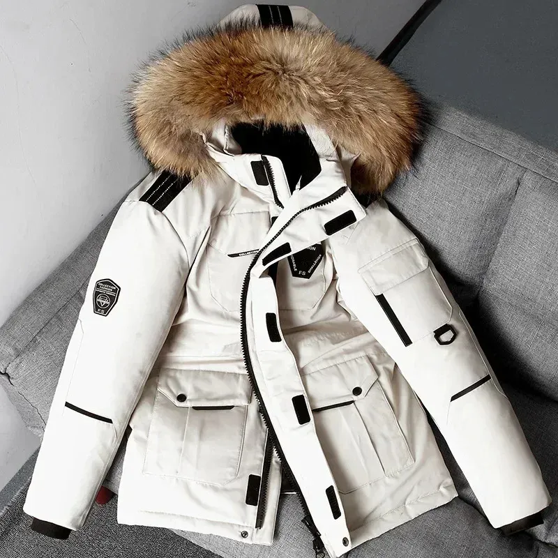 Frostox - Parka Winterjacke Herren – Wasserabweisend, Isoliert, Perfekt für Kalte Wintertage