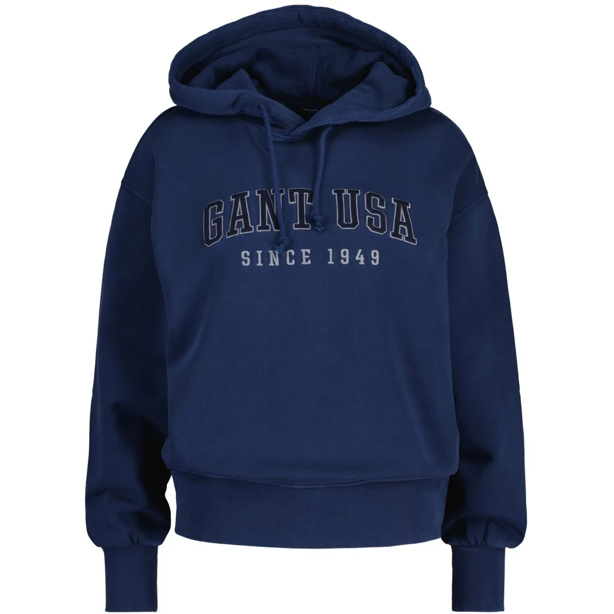 GANT Damen Sweatshirt - D1. USA Hoodie, Kapuzen-Pullover, Logo Stickerei