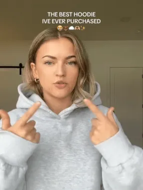 Heidi-Kapuzenpullover in Übergröße