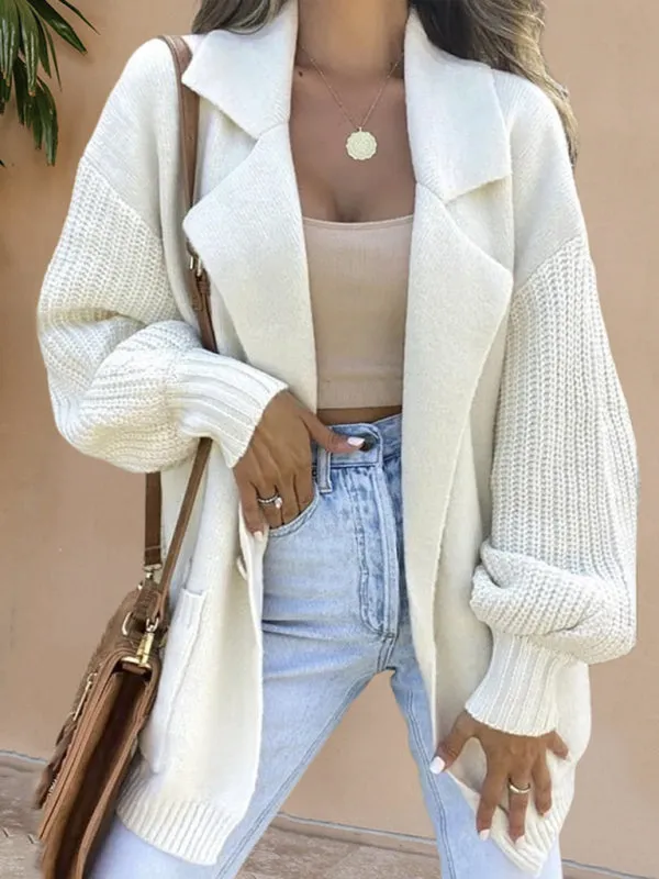 Heidi-Mode - Lässige Winter Lange Strickjacke für Frauen