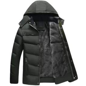 Hiberix - Parka Winterjacke Herren – Winddicht, Isoliert, Ideal für Outdoor und Alltag