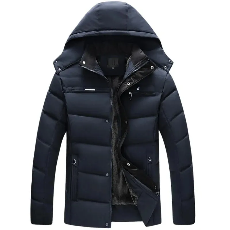 Hiberix - Parka Winterjacke Herren – Winddicht, Isoliert, Ideal für Outdoor und Alltag