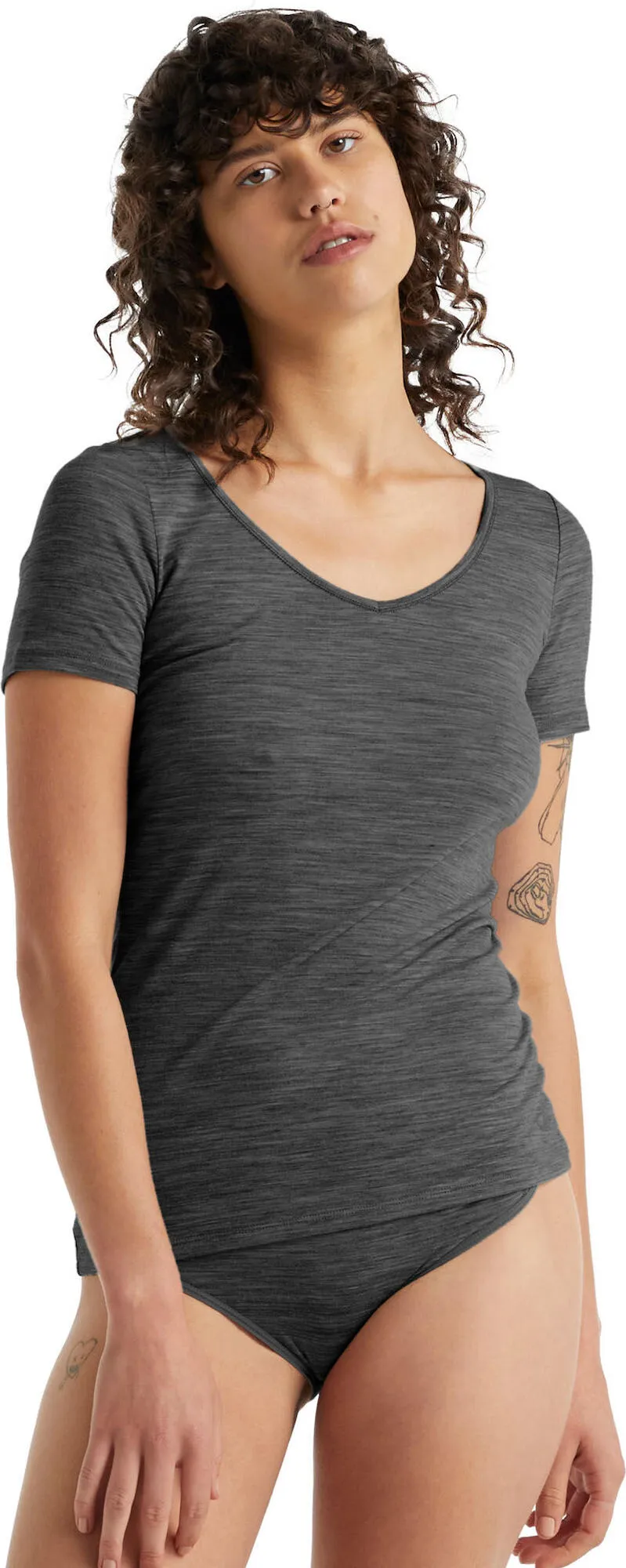 Icebreaker Women Merino 150 Siren Short Sleeve Sweetheart - Damen Skiunterwäsche