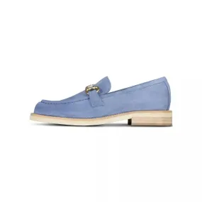   Jubile'  Loafers aus Veloursleder Blau  Loafer 