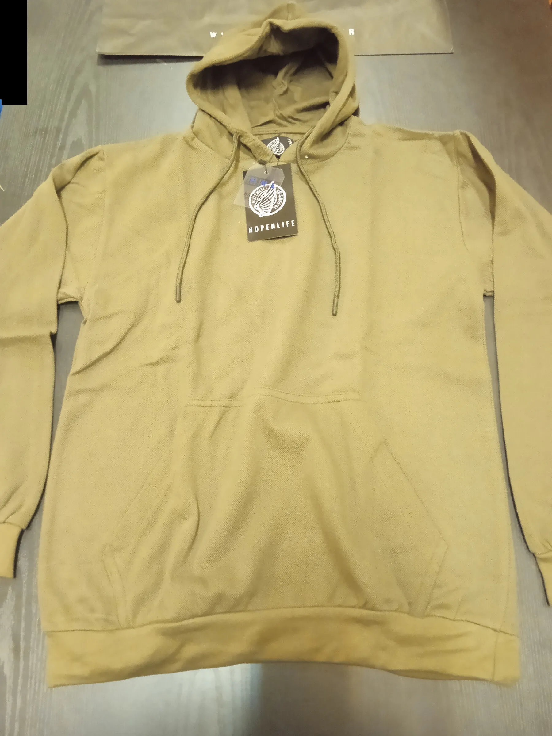 Kapuzenpullover aus Piqué-Strick