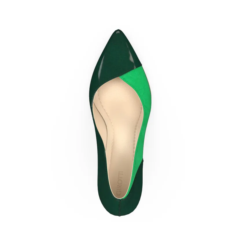 Klassische spitze Heels 56701