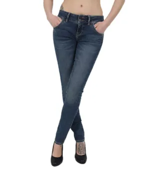 Ltb Slim Fit Jeans Molly M in dunkler Noire Färbung