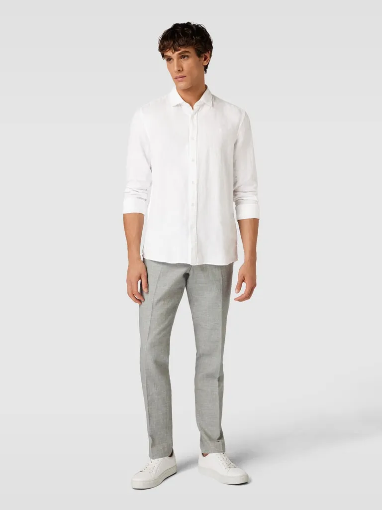 MCNEAL Tailored Fit Freizeithemd mit Label-Stitching (weiss) online kaufen