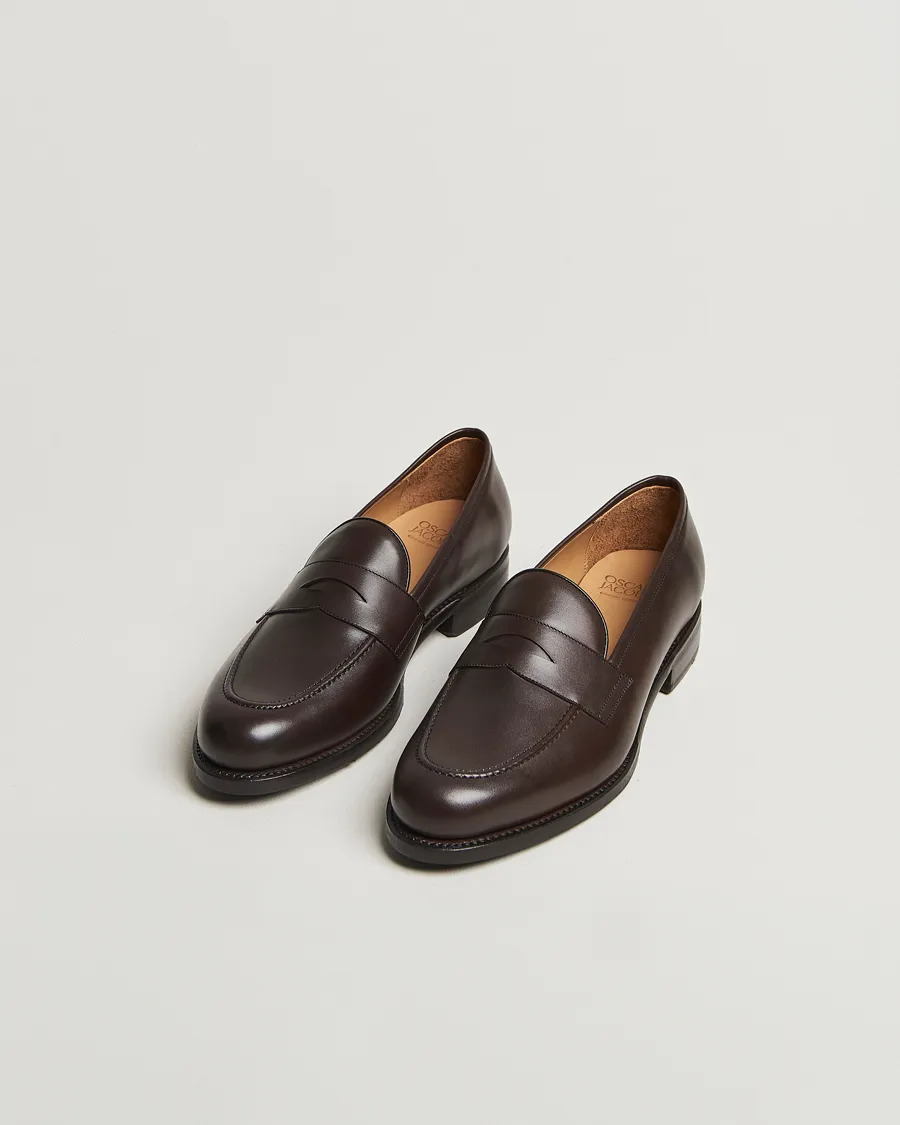 Penny Loafers Dark Mud Brown