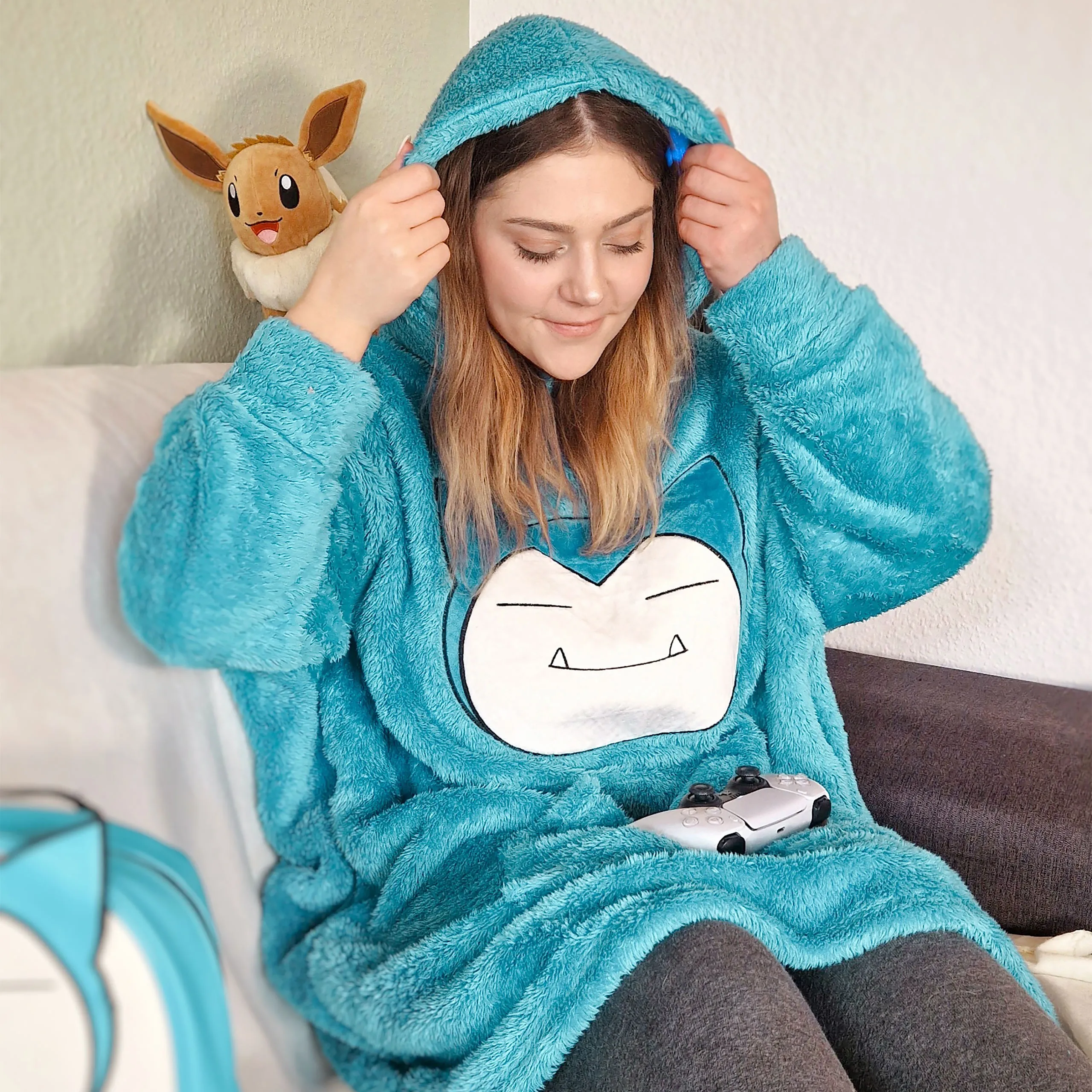 Pokemon - Relaxo Kapuzenpullover | Elbenwald