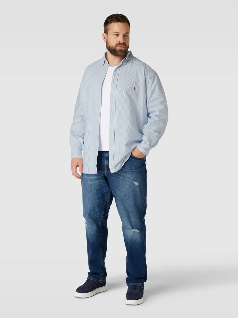 Polo Ralph Lauren Big & Tall PLUS SIZE Regular Fit Freizeithemd mit Vichy-Karo (weiss) online kaufen