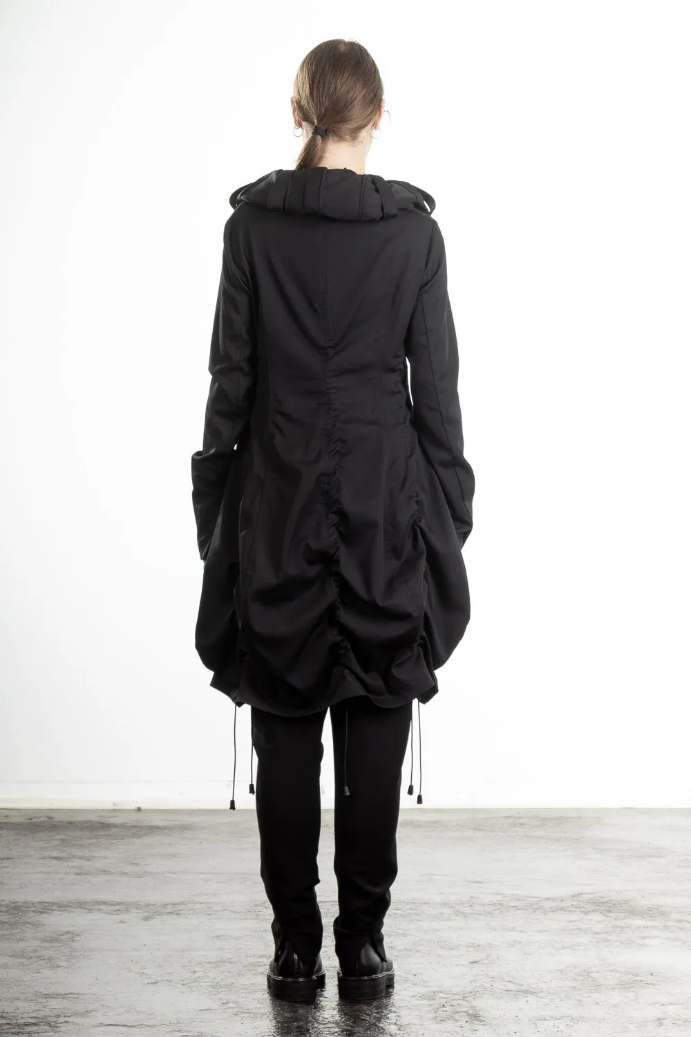 Rundholz Damen Parka Avantgarde schwarz