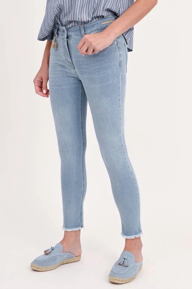 Slim Fit Jeans CINQ in Hellblau