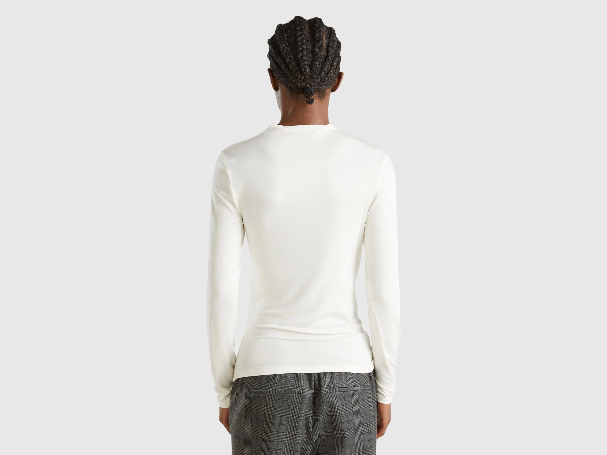 Slim Fit Shirt aus Stretch-Modal®