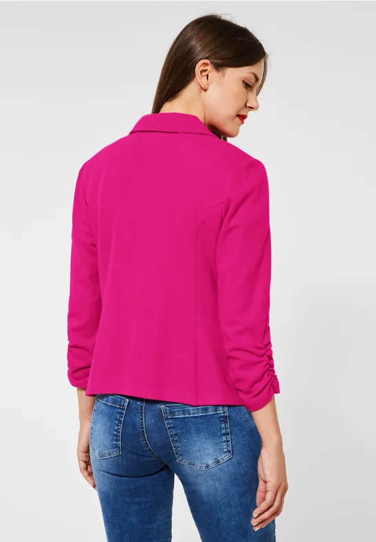 Street One Basic Blazer in Unifarbe 