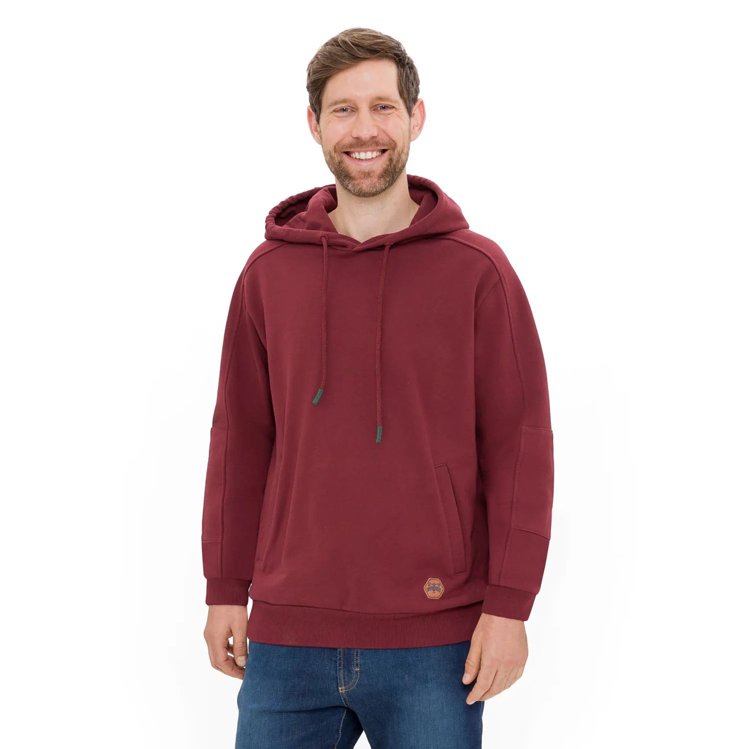 Sweat-Kapuzenpullover aus reiner Bio-Baumwolle