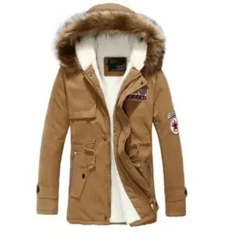 Thermix - Parka Winterjacke Herren – Winddicht, Wasserabweisend, Perfekt für Wintertage