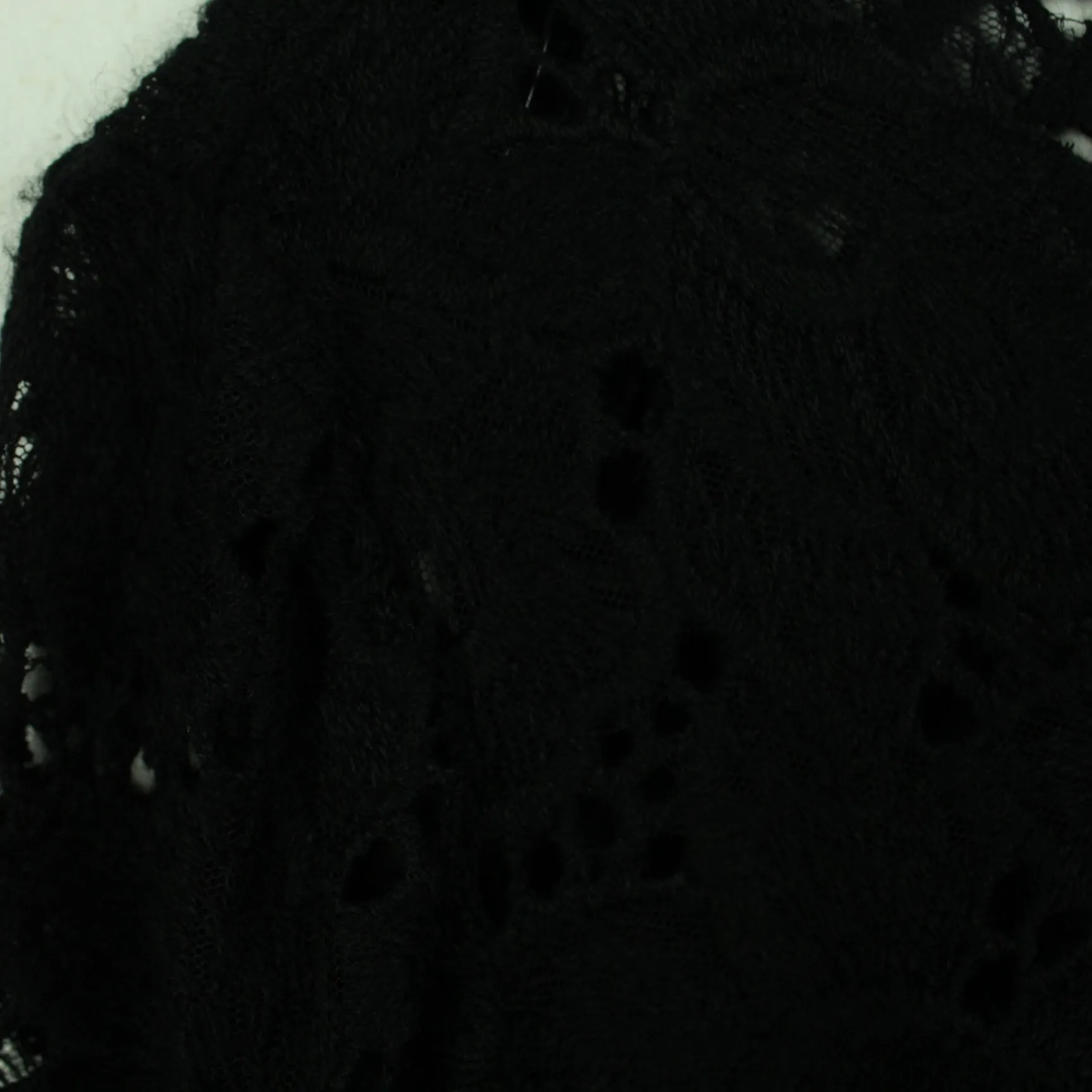 Vintage Samtkleid Gr. S schwarz uni Samt Kleid festlich