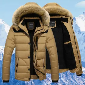 Wintego - Parka Winterjacke Herren – Winddicht, Isoliert, Perfekt für Kalte Temperaturen