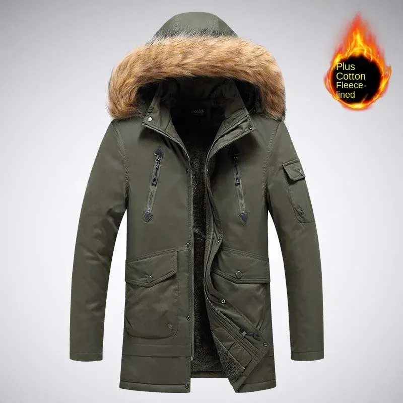 Wintrel - Parka Winterjacke Herren – Wasserabweisend, Isoliert, Perfekt für Outdoor-Aktivitäten